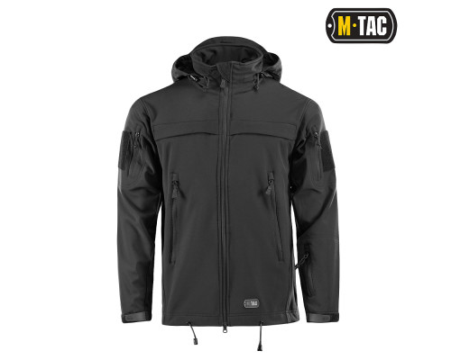 M-TAC КУРТКА SOFT SHELL POLICE BLACK