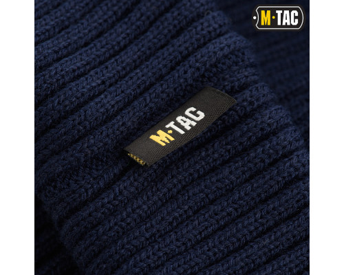 M-TAC ШАПКА ВЯЗАНАЯ 100% АКРИЛ DARK NAVY BLUE