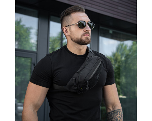 M-TAC СУМКА WAIST BAG GEN.II BLACK