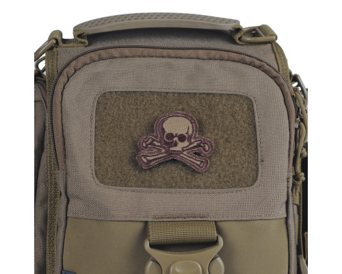 M-TAC НАШИВКА OLD SKULL КОЙОТ