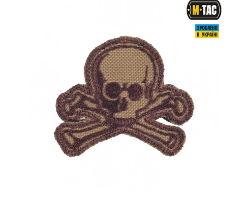 M-TAC НАШИВКА OLD SKULL КОЙОТ