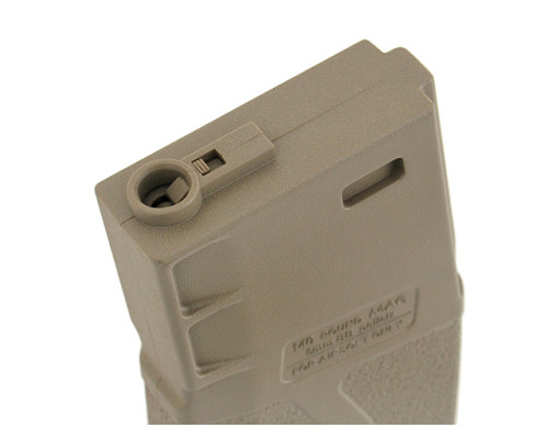 Комплект магазинов Set of 10 Mid-Cap 140 BB Magazines for M4/M16 Replicas - Tan