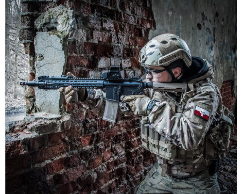 Комплект магазинов Set of 10 Mid-Cap 140 BB Magazines for M4/M16 Replicas - Tan