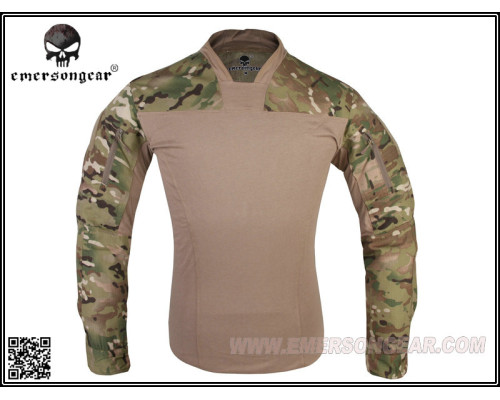 Тактическая рубашка EmersonGear Arc Style LEAF Talos LT Halfshell Multicam