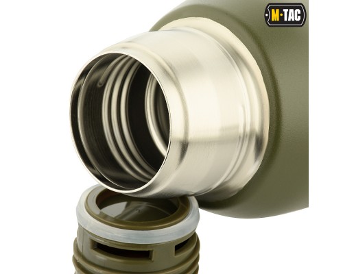 M-TAC ТЕРМОС TYPE 2 1300 МЛ ОЛИВА/НЕРЖ.