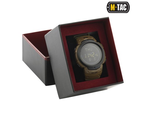 M-TAC ЧАСЫ ТАКТИЧЕСКИЕ С КОМПАСОМ КОЙОТ