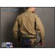 Тактическая рубашка Emersongear Blue Lable ZIP Triple Tech Tac-Shirt Khaki