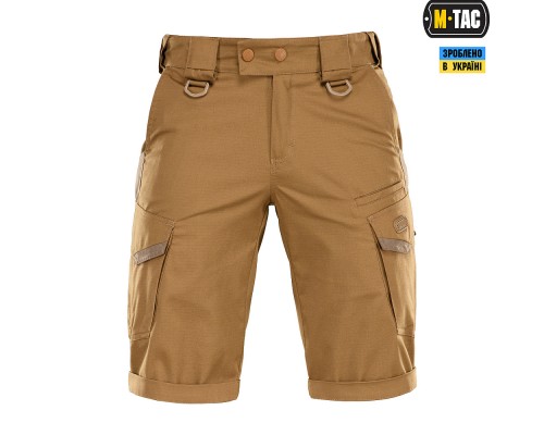 M-TAC ШОРТЫ AGGRESSOR GEN.II FLEX COYOTE BROWN