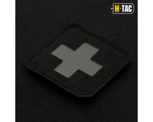 M-TAC НАШИВКА MEDIC CROSS LASER CUT BLACKGREY
