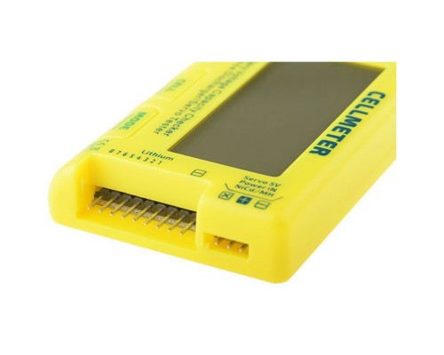 Тестер Electro River Universal Battery Tester yellow
