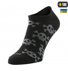 M-TAC НОСКИ ЛЕТНИЕ ЛЕГКИЕ PIRATE SKULL BLACK