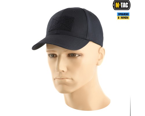 M-TAC БЕЙСБОЛКА ТАКТИЧЕСКАЯ ELITE FLEX РИП-СТОП DARK NAVY BLUE