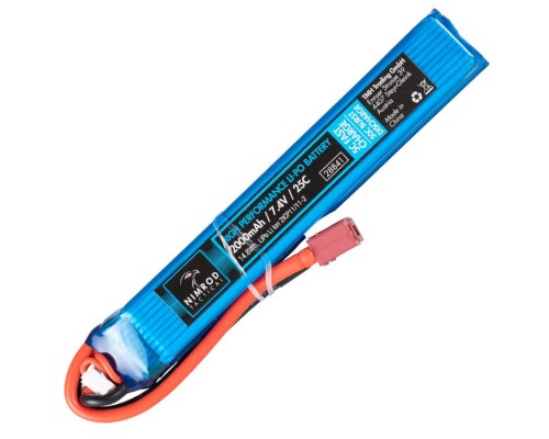 Аккумулятор Nimrod Lipo 7.4V 2000mAh 25C Twin Type T-Plug