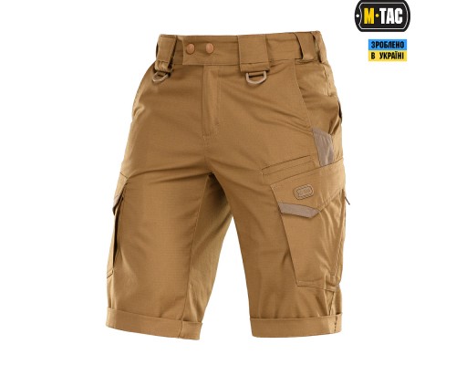 M-TAC ШОРТЫ AGGRESSOR GEN.II FLEX COYOTE BROWN