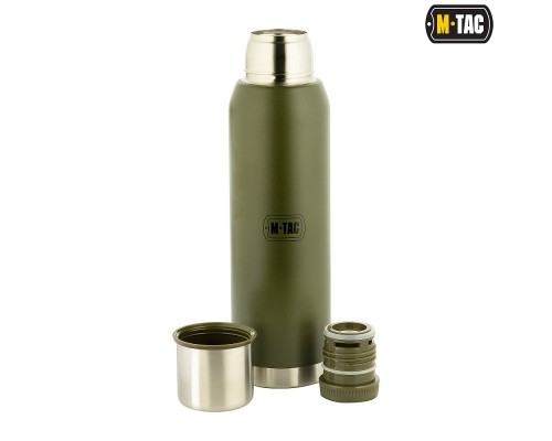 M-TAC ТЕРМОС TYPE 2 1300 МЛ ОЛИВА/НЕРЖ.