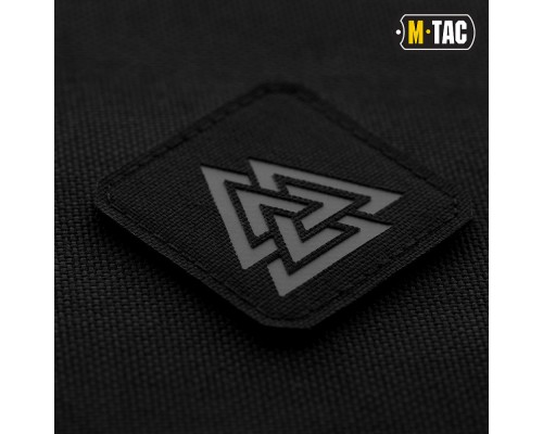 M-TAC НАШИВКА ВАЛЬКНУТ LASER CUT BLACK/GREY