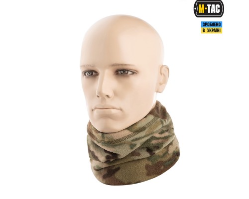 M-TAC ШАРФ-ТРУБА С ЗАТЯЖКОЙ ФЛИС (260ГМ2) MULTICAM