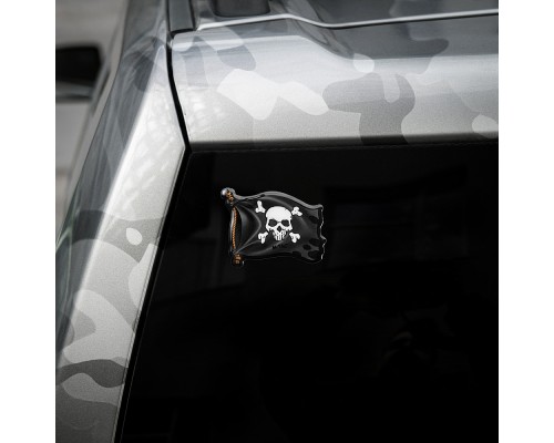 M-TAC НАКЛЕЙКА ВЕСЕЛИЙ РОДЖЕР BLACK