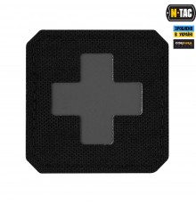 M-TAC НАШИВКА MEDIC CROSS LASER CUT BLACKGREY