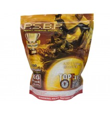 Шары для airsoft (страйкбола) G&G 0,25 (4000 шт., белые, 1кг. пакет)