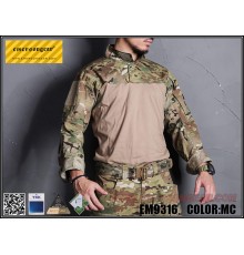 Футболка EMERSON Skin Tight Base Layer Camo Running V Shirts Multicam