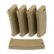 Комплект магазинов Specna Arms set of 5 125rds S-Mag Magazine for M4 AEG - Tan