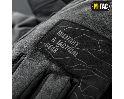 M-TAC ПЕРЧАТКИ ЗИМНИЕ EXTREME TACTICAL DARK GREY