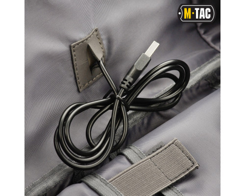 M-TAC РЮКЗАК URBAN LINE ANTI THEFT PACK DARK GREY