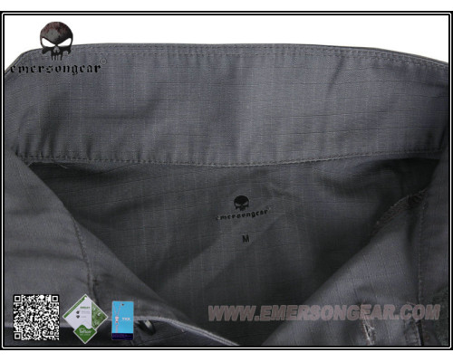 Тактическая рубашка EmersonGear Assault Shrits Wolf Grey