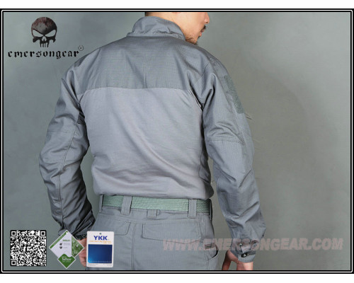 Тактическая рубашка EmersonGear Assault Shrits Wolf Grey