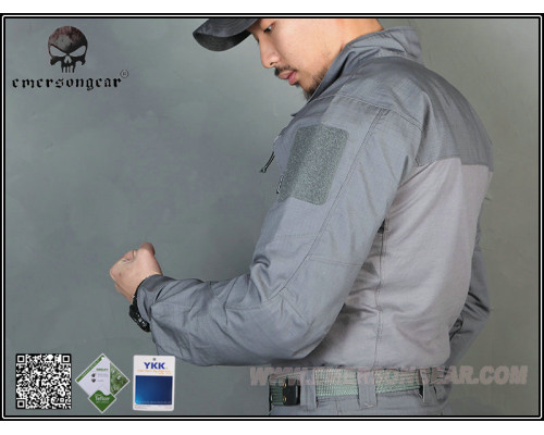 Тактическая рубашка EmersonGear Assault Shrits Wolf Grey