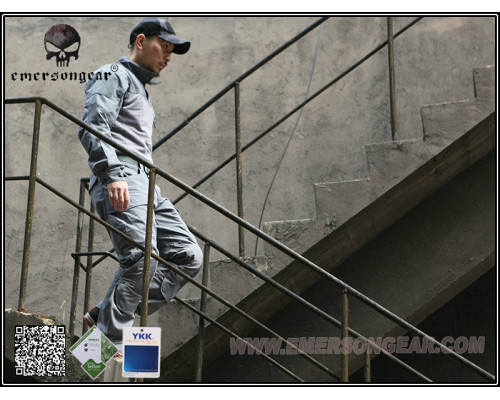 Тактическая рубашка EmersonGear Assault Shrits Wolf Grey