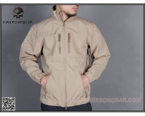 Куртка EmersonGear SoftShell Windbreaker Jacket Khaki