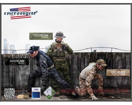 Тактические штаны EmersonGear BL G3 Tactical Pants Multicam Black