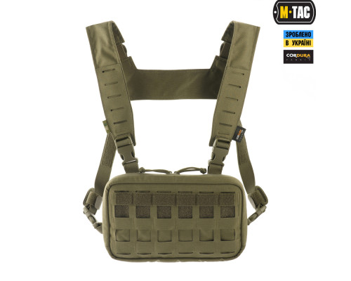 Нагрудная сумка M-TAC CHEST RIG MILITARY ELITE RANGER GREEN