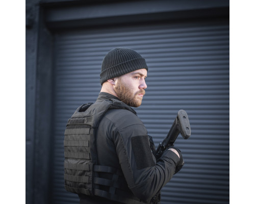 M-TAC ШАПКА ВЯЗАНАЯ 100% АКРИЛ BLACK