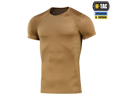 M-TAC ФУТБОЛКА ПОТООТВОДЯЩАЯ ATHLETIC GEN. 2 COYOTE BROWN