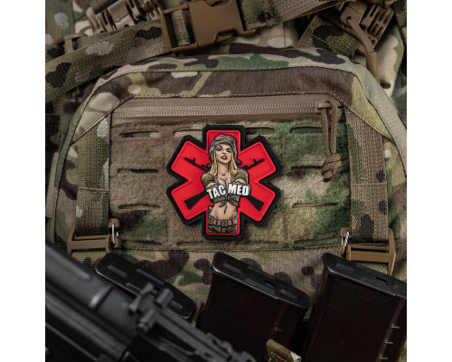 M-TAC НАШИВКА TACMED PVC OLIVE