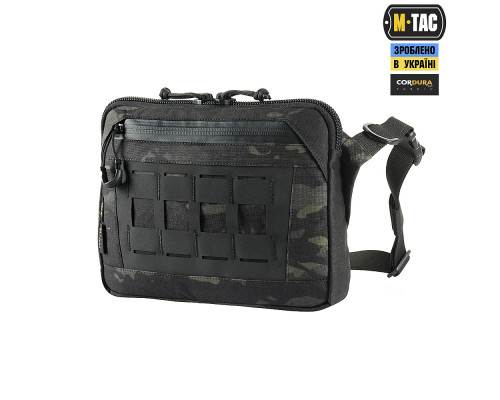M-TAC СУМКА ADMIN BAG ELITE MULTICAM BLACK/BLACK