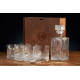 Набор 6 стаканов виски и графин "Хрусталь"