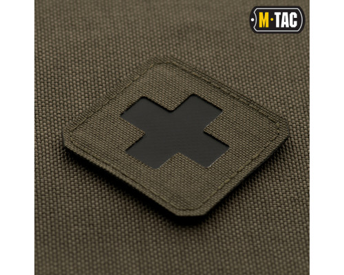 M-TAC НАШИВКА MEDIC CROSS LASER CUT RANGER GREENBLACK