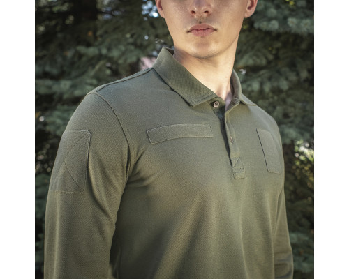 M-TAC ПОЛО ТАКТИЧЕСКОЕ ДЛИННЫЙ РУКАВ 65/35 ARMY OLIVE