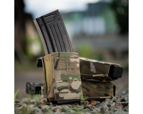 M-TAC ПОДСУМОК ДЛЯ МАГАЗИНА НА РЕЗИНКЕ (10 СМ) LASER CUT MULTICAM