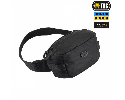 M-TAC СУМКА TACTICAL WAIST BAG ELITE HEX BLACK