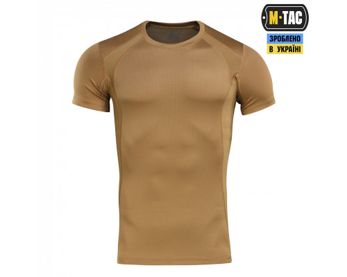 M-TAC ФУТБОЛКА ПОТООТВОДЯЩАЯ ATHLETIC GEN. 2 COYOTE BROWN