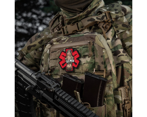 M-TAC НАШИВКА TACMED PVC OLIVE