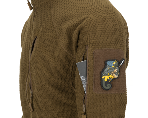 КОФТА ALPHA TACTICAL JACKET - GRID FLEECE COYOTE