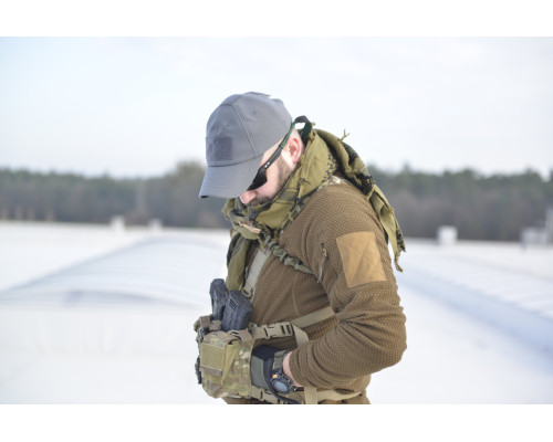 КОФТА ALPHA TACTICAL JACKET - GRID FLEECE COYOTE