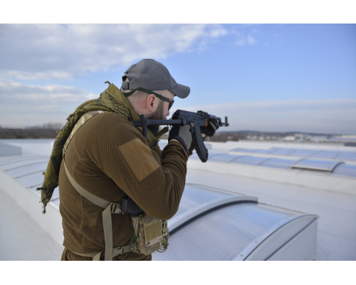 КОФТА ALPHA TACTICAL JACKET - GRID FLEECE COYOTE