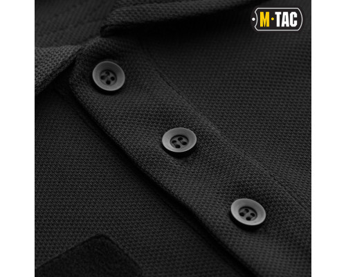 M-TAC ПОЛО ТАКТИЧЕСКОЕ 65/35 BLACK